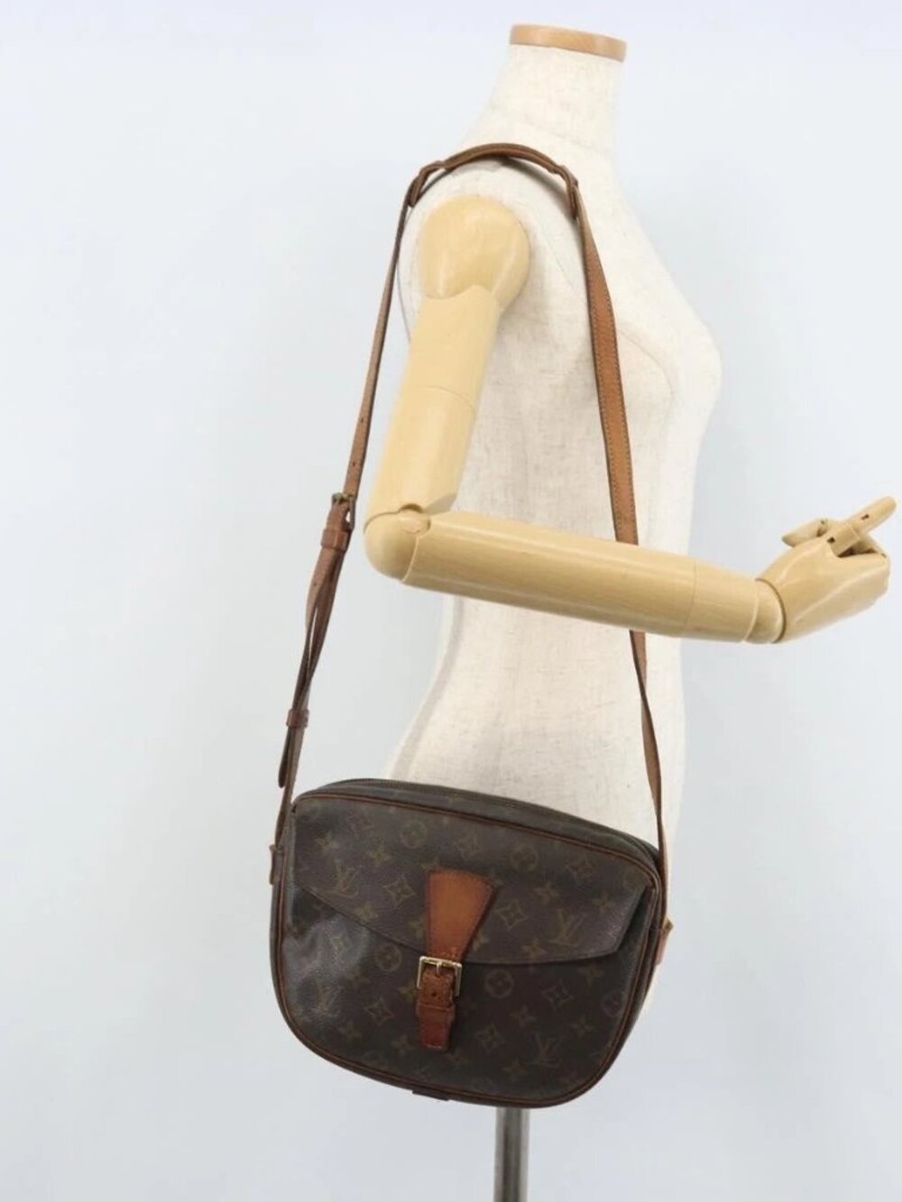 LOUIS VUITTON Monogram Jeune Fille GM Shoulder Bag